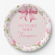 Pink Bow Coquette Chá de Noiva | Future Mrs