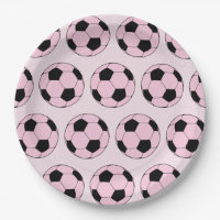 Pink Modern Soccer - Padrão de Futebol