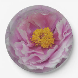 Prato De Papel Pink Peony