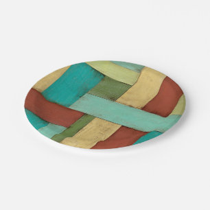 Prato De Papel Pintura Costeira Multicolor