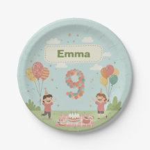 Piquenique de Aniversário, Estilo Retrô Fofo
