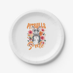 Prato De Papel Pitbull Pitbulls
