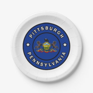 Prato De Papel Pittsburgh Pensilvânia
