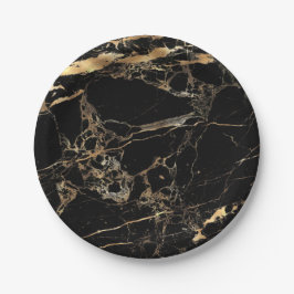 Prato De Papel PixDezines Marble/Faux Veia Dourada