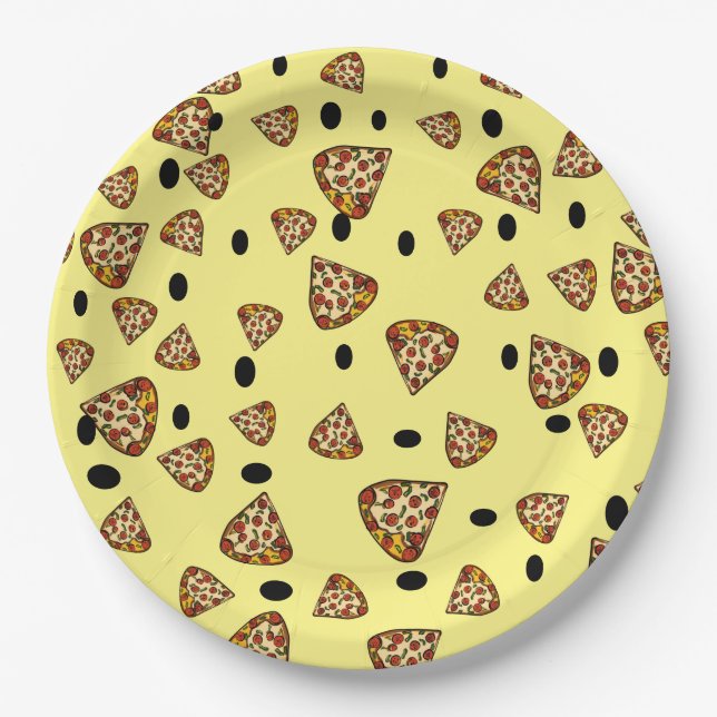 PRATO DE PAPEL PIZZA (Frente)