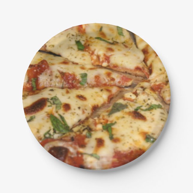 Prato De Papel Pizza Plates (Frente)