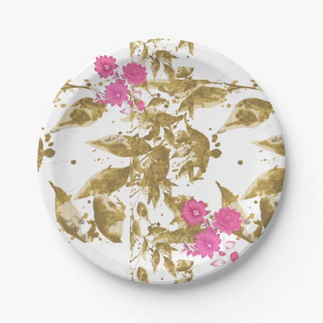 Prato De Papel Placa de papel (Frente)