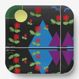 Prato De Papel Placa de papel