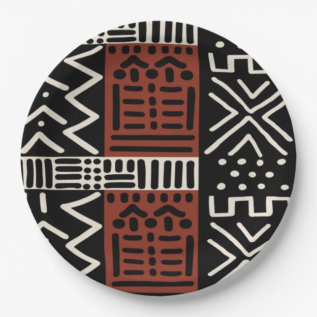 Prato De Papel Placa de papel (Frente)