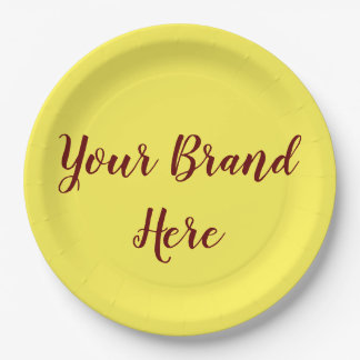 Prato De Papel Placa de papel