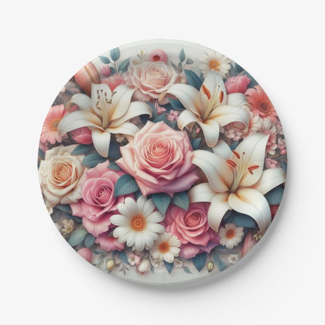 Prato De Papel Placa de papel (Frente)