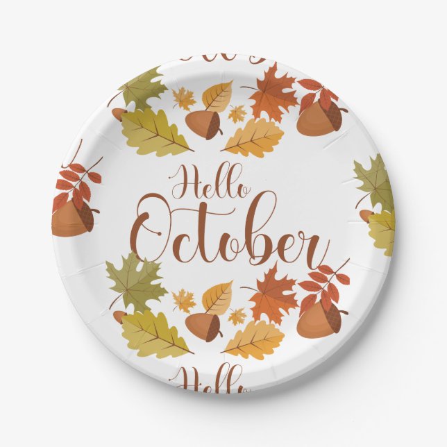 Prato De Papel Placa de papel (Frente)