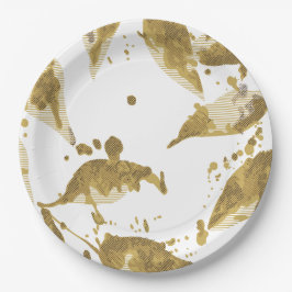 Prato De Papel Placa de papel