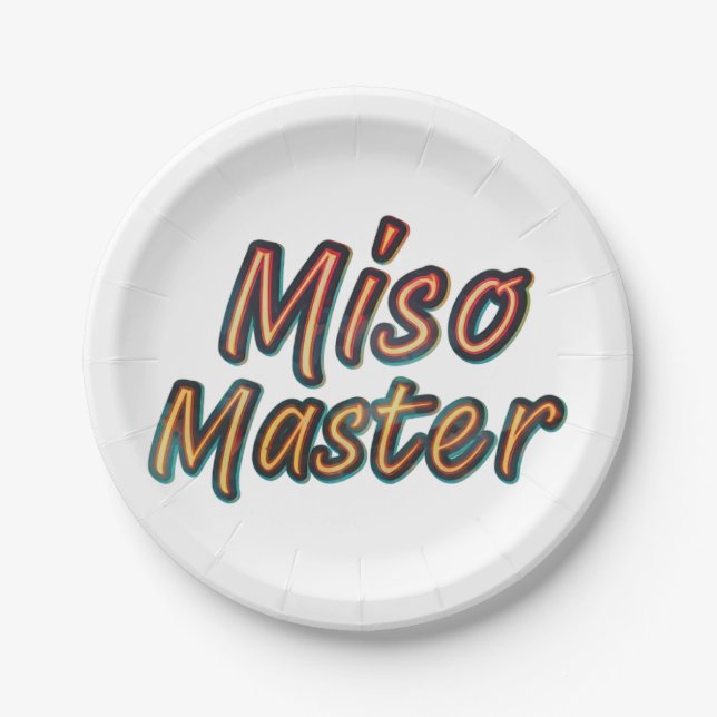 Prato De Papel Placa de papel (Frente)