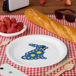 Prato De Papel Placa de papel