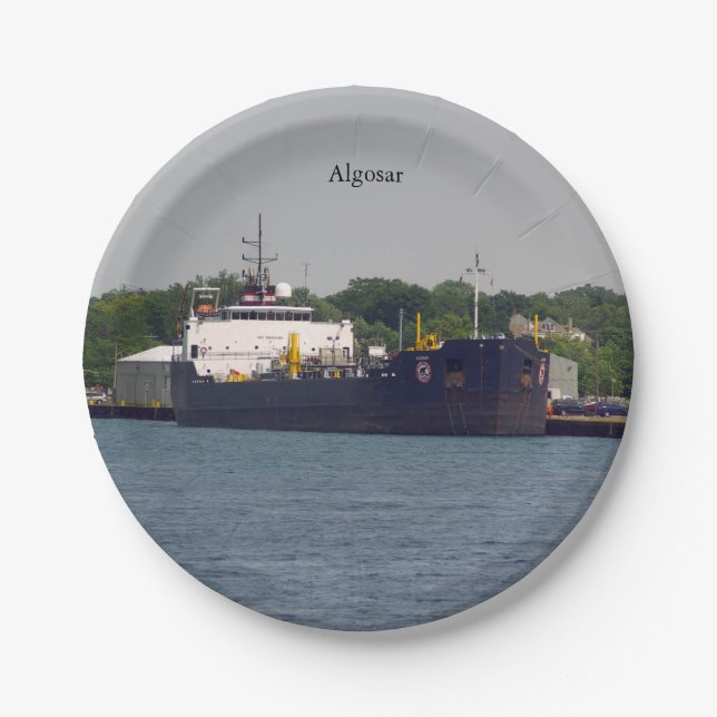 Prato De Papel Placa de papel Algosar (Frente)