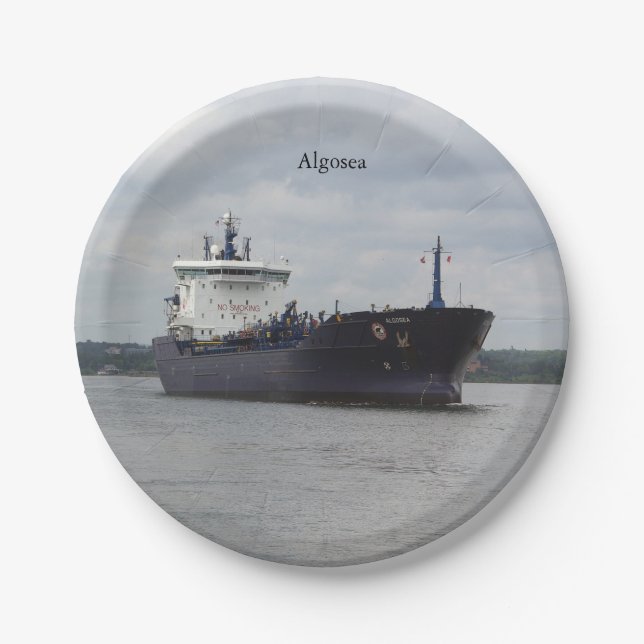 Prato De Papel Placa de papel algosea (Frente)