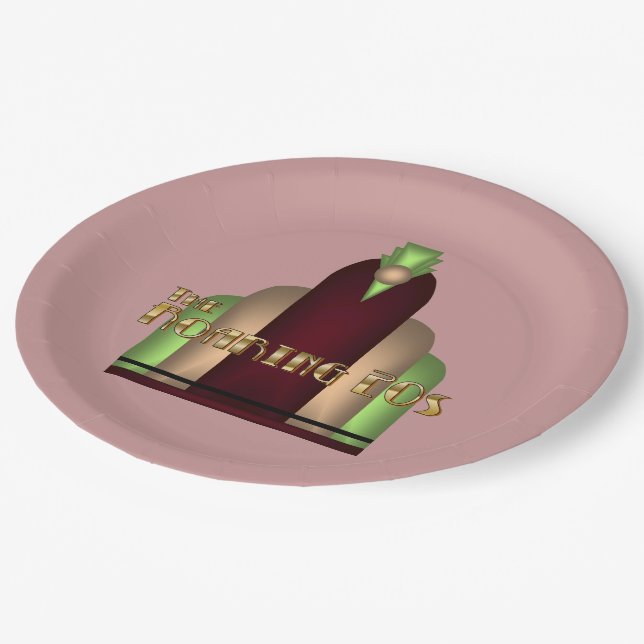 Prato De Papel Placa de Papel Charleston (Inclinado)