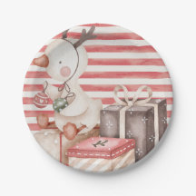 Placa de papel com pata d'água