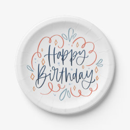 Prato De Papel Placa de Papel Creative Birthday