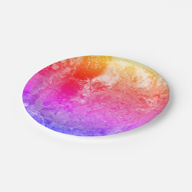 Prato De Papel Placa de papel de 7" (Inclinado)