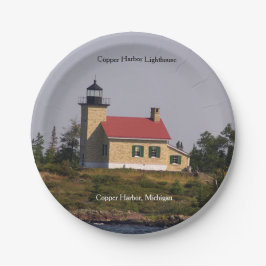Prato De Papel Placa de papel de farol de cobre