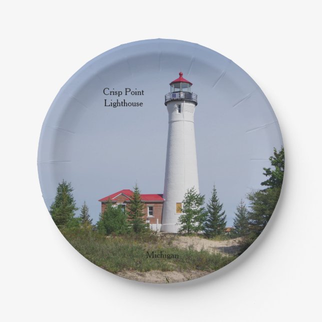 Prato De Papel Placa de papel de farol de ponto crítico (Frente)