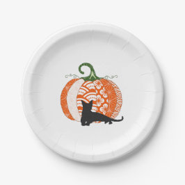 Prato De Papel Placa de papel de festa do Halloween