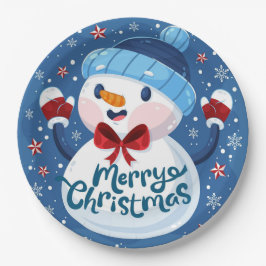 Prato De Papel Placa de Papel de Natal