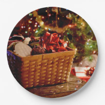 Placa de papel de Natal