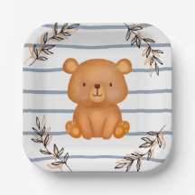 Placa de Papel de Urso