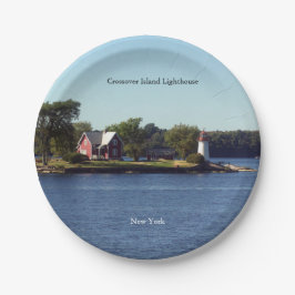 Prato De Papel Placa de papel do Farol da Ilha Crossover