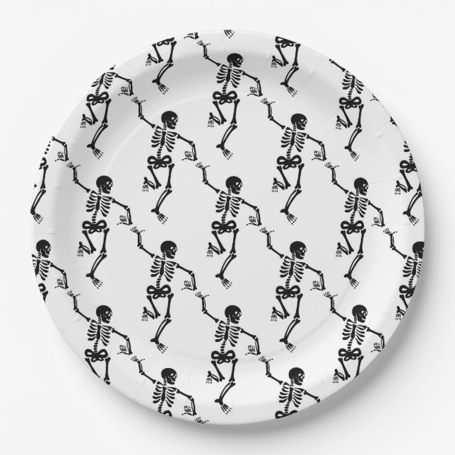 Prato De Papel Placa de papel do Halloween Party (Frente)