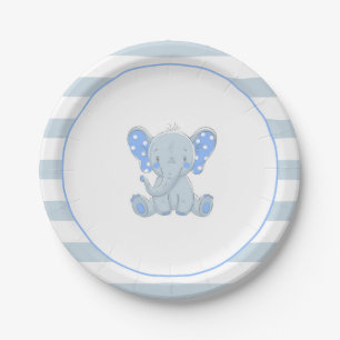 Prato De Papel Placa de Papel Elefante - Garoto