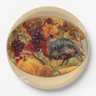 Prato De Papel Placa de Papel Feriado de Peru para Ação de Graças