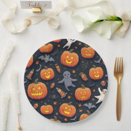 Prato De Papel Placa de papel Halloween