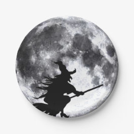 Prato De Papel Placa de papel Halloween 7"