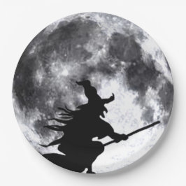 Prato De Papel Placa de papel Halloween 9"