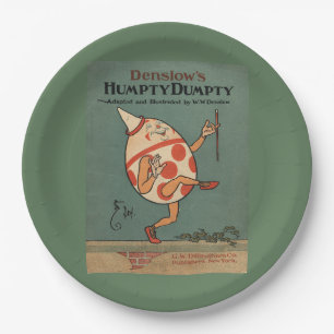 Prato De Papel Placa de Papel Humpty Dumpty