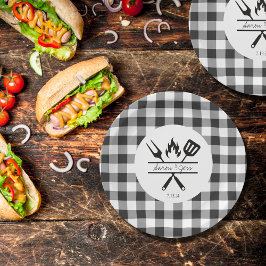 Prato De Papel Placa de Papel Jante de Casamento de Xadrez russa