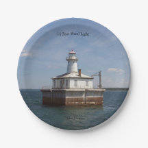 Placa de papel leve com 14 pés