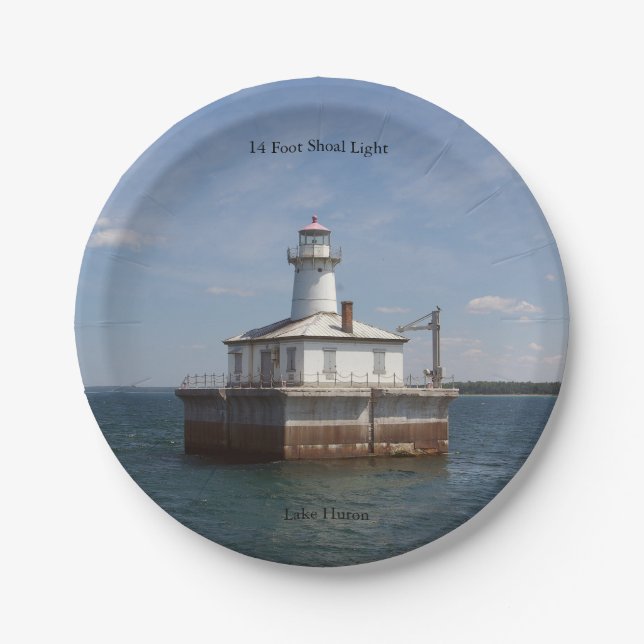 Prato De Papel Placa de papel leve com 14 pés (Frente)