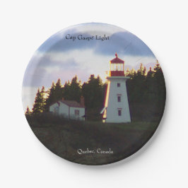 Prato De Papel Placa de papel leve com boné