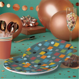 Prato De Papel Placa de papel - Médio-século moderno 1.3 sem apar