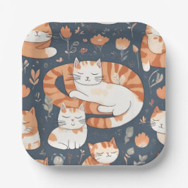 Prato De Papel Placa de papel MeoW