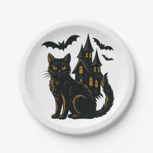 Prato De Papel Placa de papel para gatos e casas assombradas