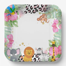 Placa de Papel para Meninas Selvagens