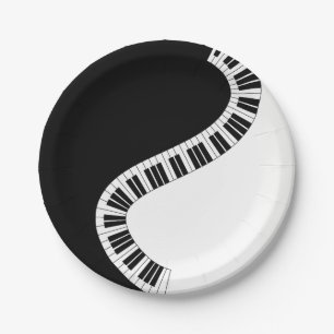 Prato De Papel Placa de Papel para Piano