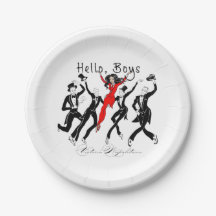 Placa de papel pequena