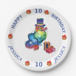 Prato De Papel Placa de papel personalizada para Cat